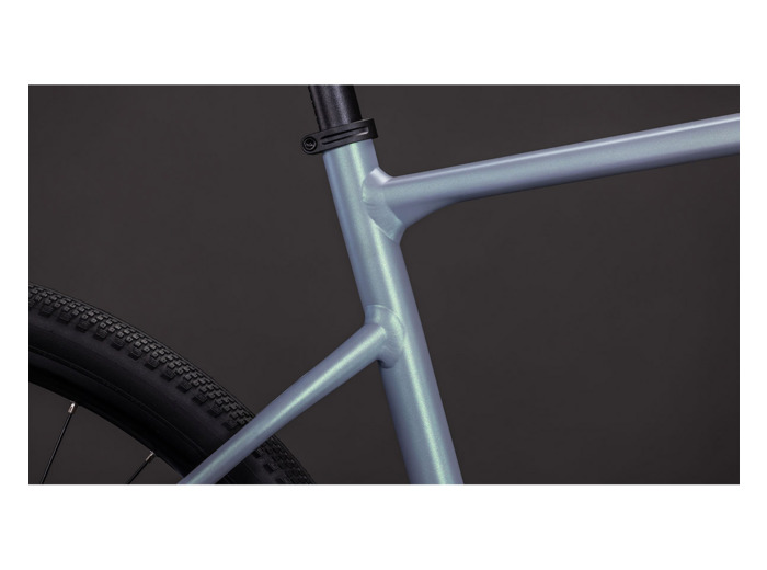 Vélo trekking NULANE ONE Gris/Noir