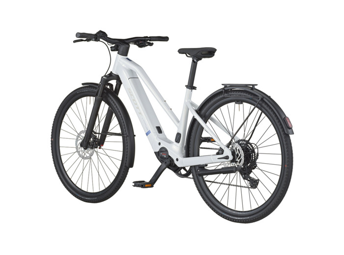 Vélo urbain électrique PASSAGE 20 SLOPE Blanc