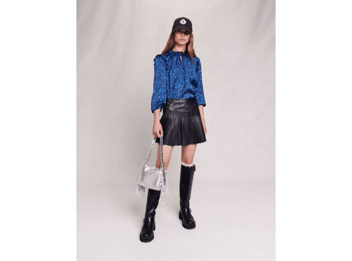 Blouse imprimé organique