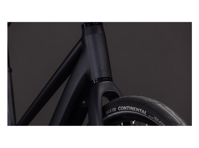 Vélo urbain électrique EDITOR HYBRID PRO 400X Charbon