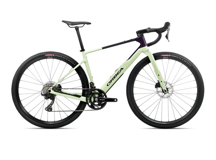 Vélo de gravel TERRA M20TEAM Vert Acide/Violet