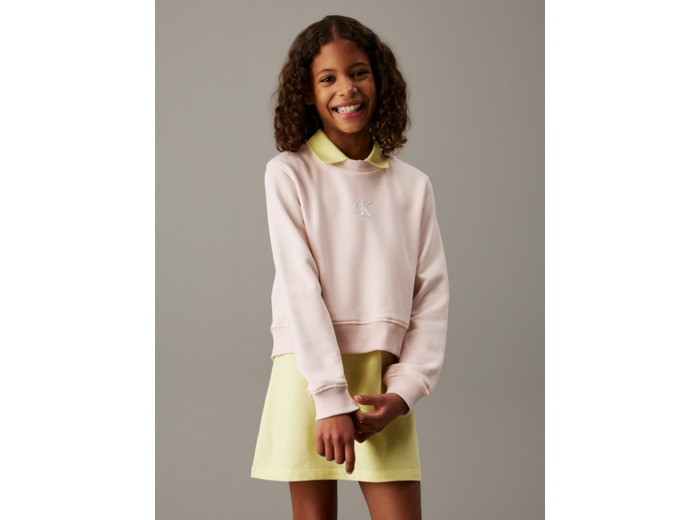 SWEAT-SHIRT COL ROND LOGO