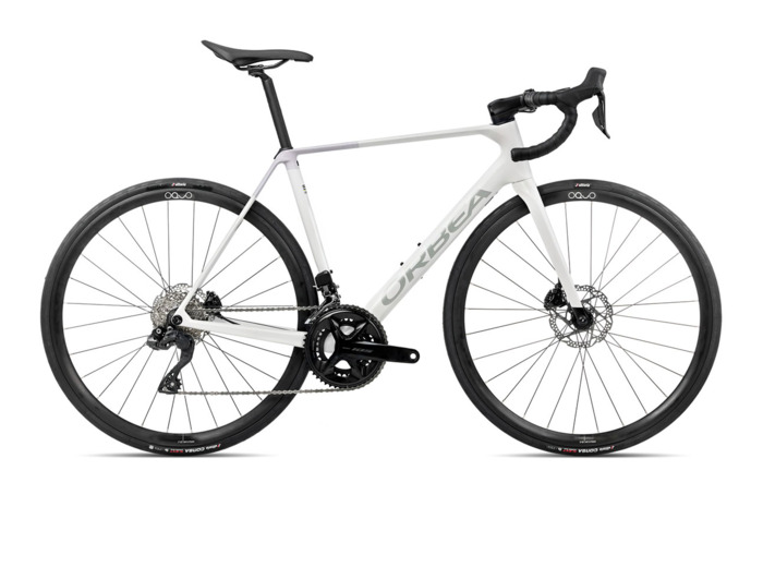 Vélo de route ORCA M35I Blanc Iris/Lilas