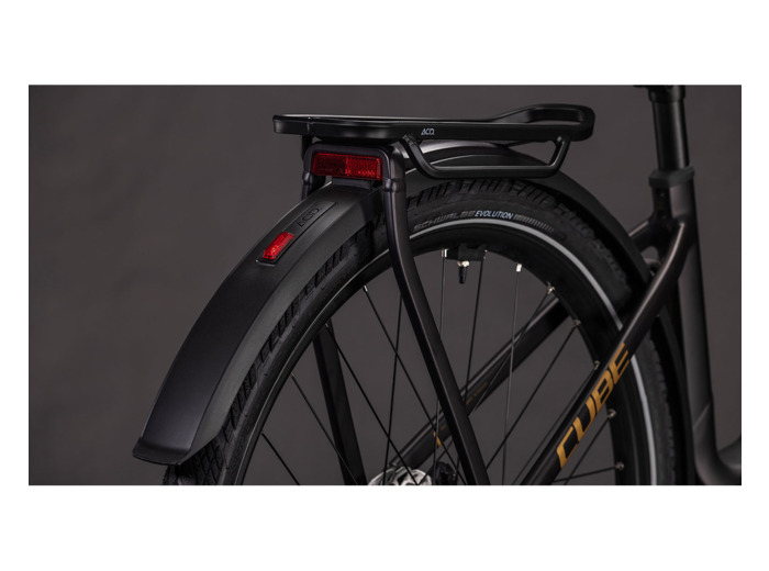 Vélo trekking électrique KATHMANDU HYBRID COMFORT SLX 800 Noir/Or