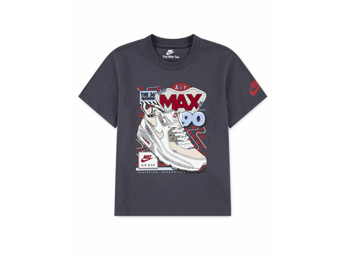 T-shirt Jeune enfant NKB AIR MAX SNEAKER TEE Gris
