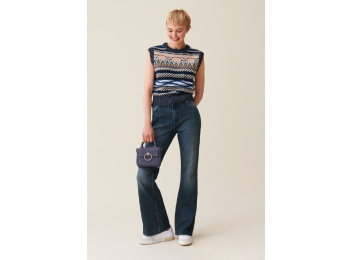 Jean denim flare