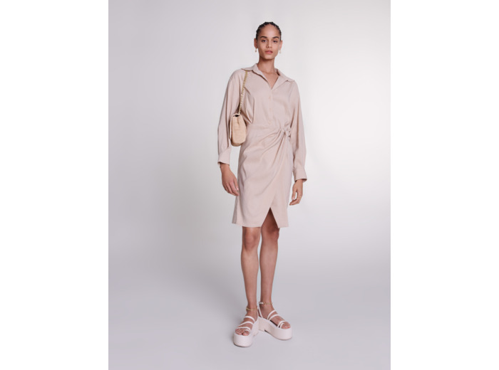 Robe midi en lin