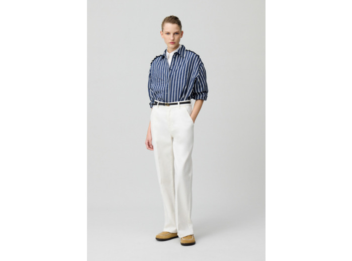 Chemise fluide rayée