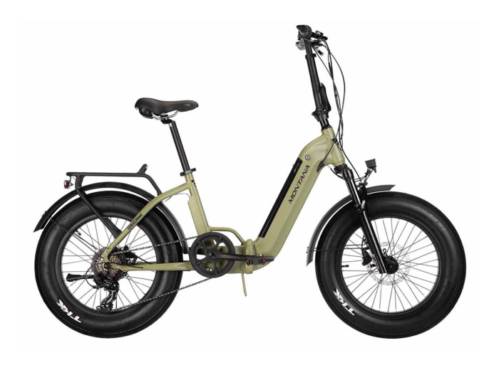 Vélo pliant électrique ORIGAMI Vert