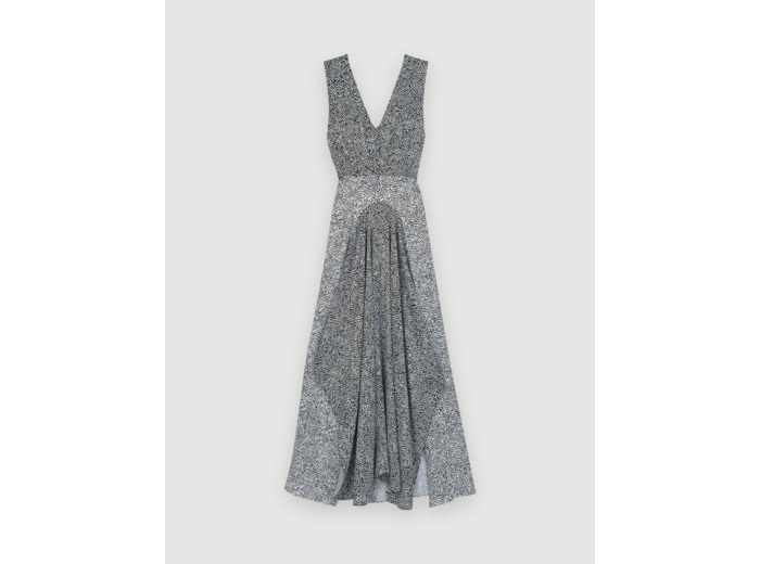 Robe de cérémonie imprimé animalier