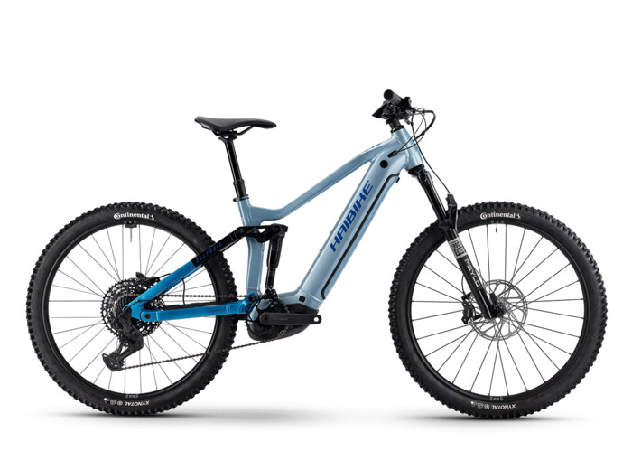 VTT tout suspendu électrique ALLTRAIL 10 27.5 Bleu Ardoise