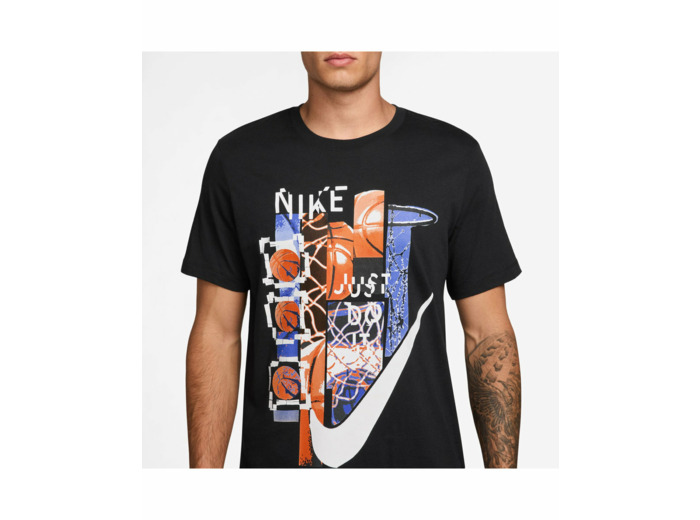 T-shirt Homme M NK TEE STD OC F2 Noir