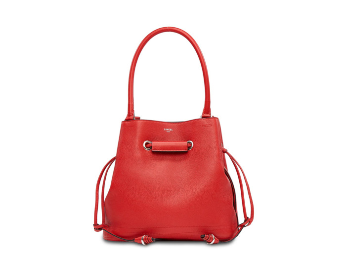 Le Huit de Lancel - Cabas Porte Epaule - Rouge Lancel