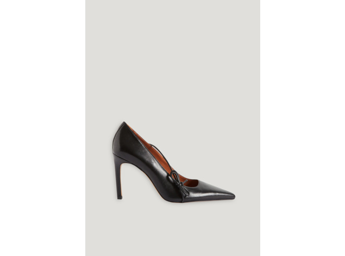 Escarpins cuir noir