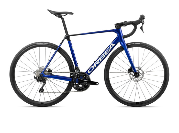 Vélo de route ORCA M30 Bleu Cobalt/Carbone