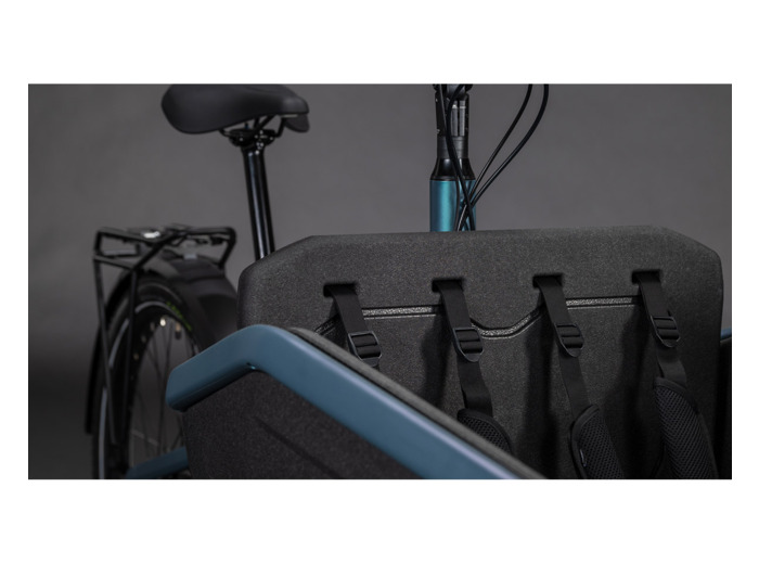 Vélo cargo électrique CARGO HYBRID COMFORT PRO FAMILY 800 Gris