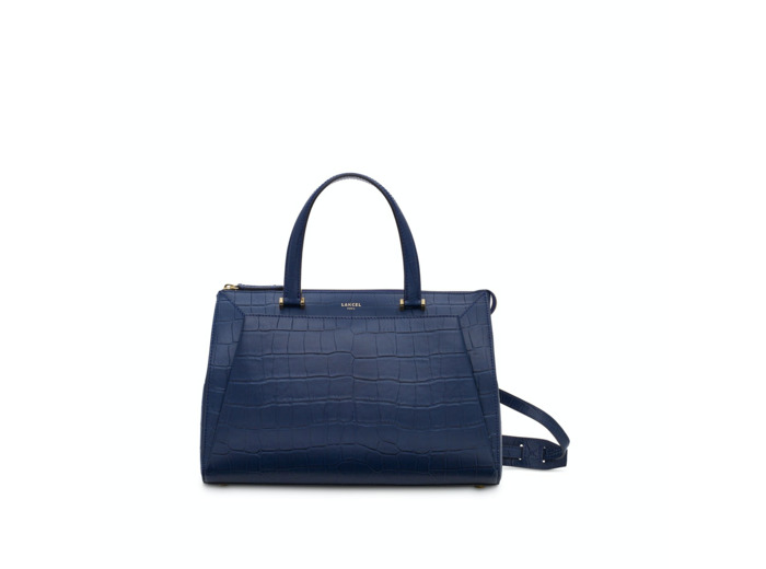 LISON DE LANCEL - Sac cabas - Petit modèle - Bleu Petrole