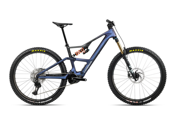 VTT tout suspendu électrique RISE LT M-TEAM 420W Tanzanite/Carbone