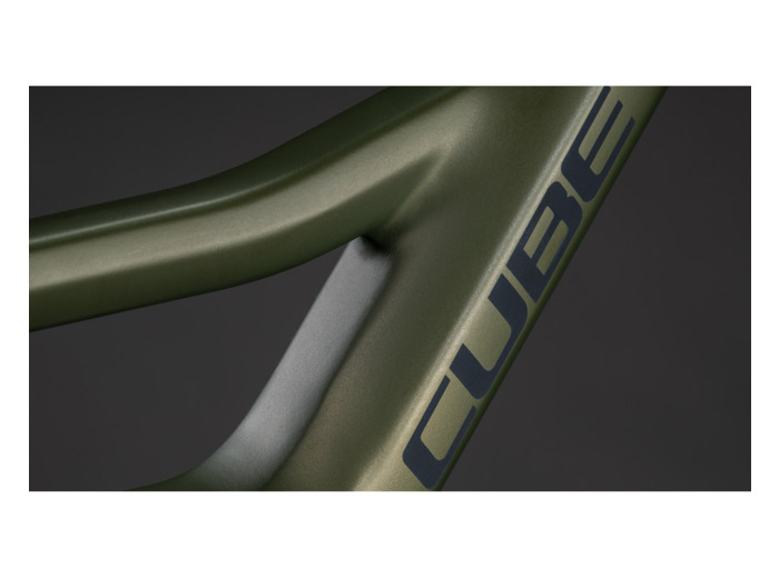 Vélo urbain électrique COMPACT HYBRID COMFORT 545 Vert