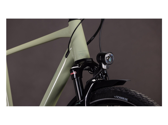 Vélo trekking KATHMANDU EXC Vert Pois/Gris
