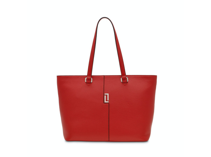 Lola de Lancel - Cabas Zippe - Grand Modèle - Rouge Lancel