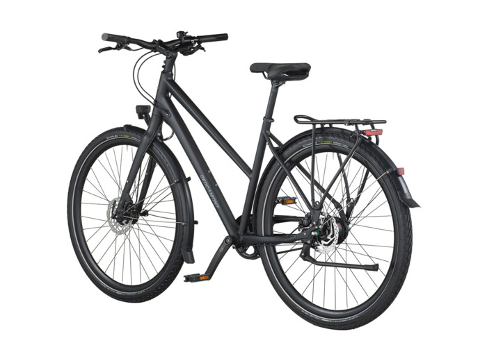 Vélo urbain/trekking VITESS 20 RIGID SLOPE Noir Mat