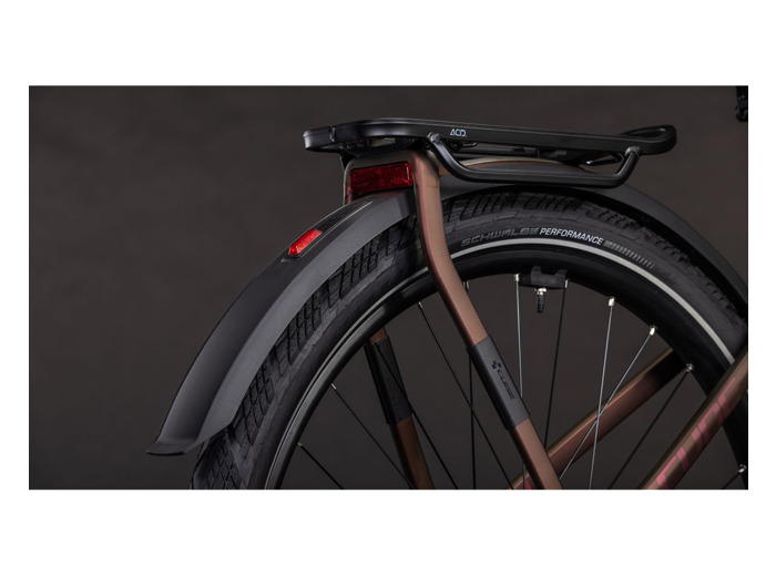 Vélo trekking électrique KATHMANDU HYBRID PRO 800 Bronze/Chrome