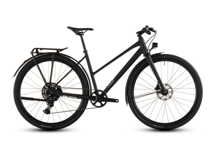 Vélo trekking NULANE PRO FE Gris/Chrome