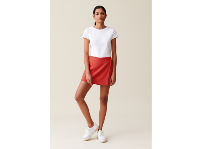 Jupe-short portefeuille