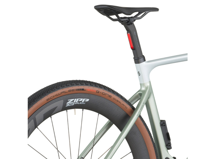 Vélo de gravel électrique SOLACE GRAVEL 10 Vert Pâle/Gris Beluga