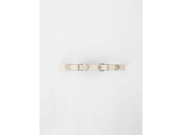 Ceinture double boucle western