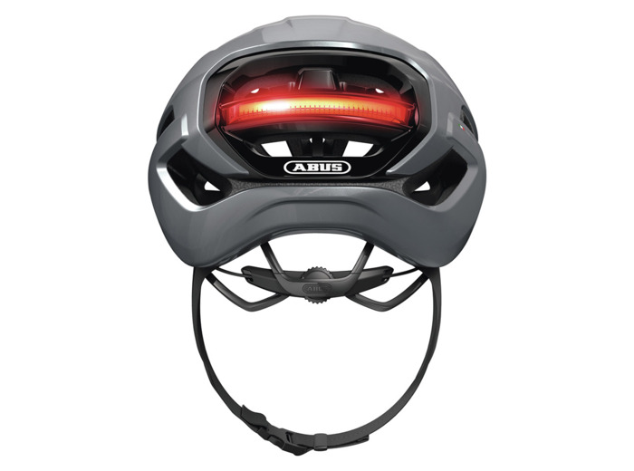 Casque Gravel Unisexe TAIPAN LED Argent Graphite
