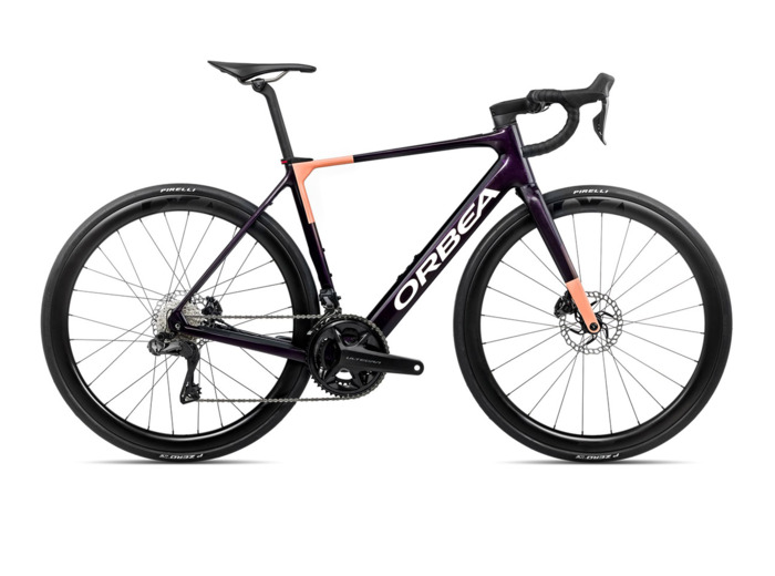 Vélo de route électrique GAIN M20I Violet/Orange
