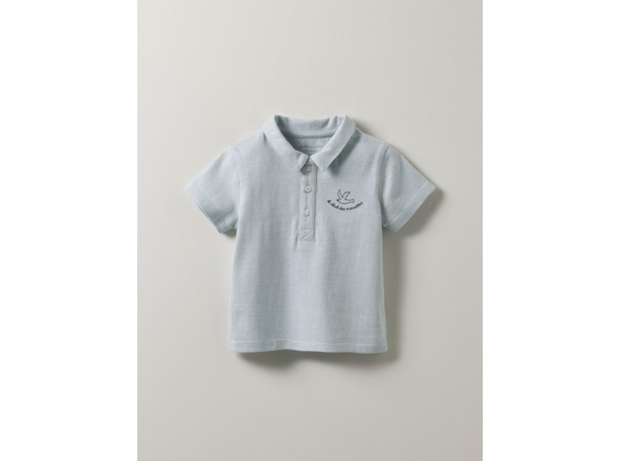 POLO RAYE VERT