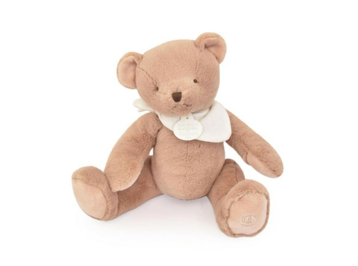 Peluche ourson Martin grand modèle - beige taupe