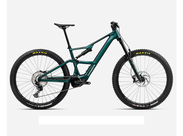VTT tout suspendu électrique RISE LT H20 Vert/Vert Glace