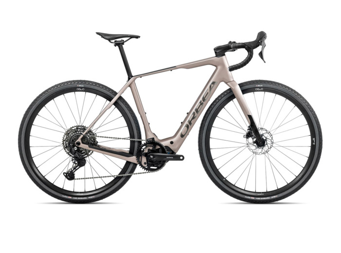 Vélo de gravel électrique DENNA M40 Nickel/Carbone