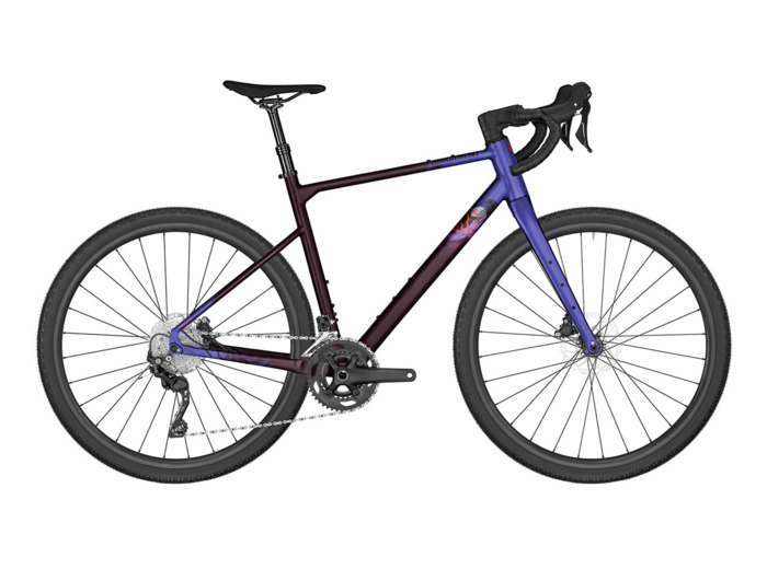 Vélo de gravel GRANDURANCE LTD Noir Rougeâtre