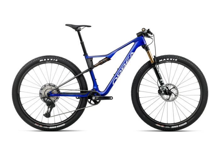 VTT tout suspendu OIZ M-PRO Bleu Cobalt/Carbone