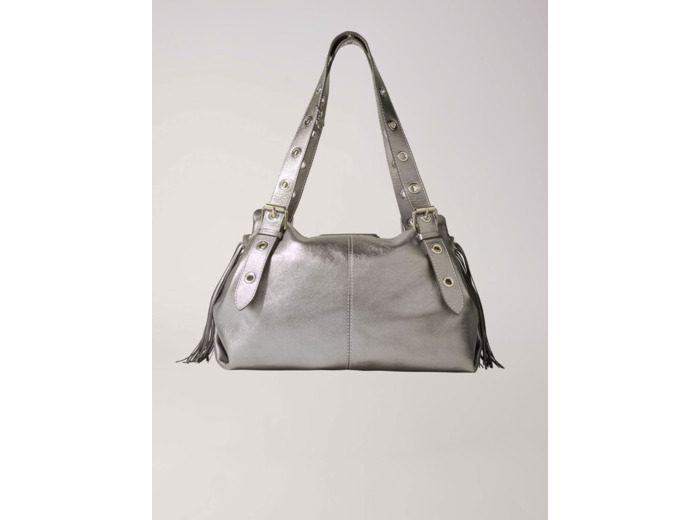 Sac Miss M XL en cuir métallisé