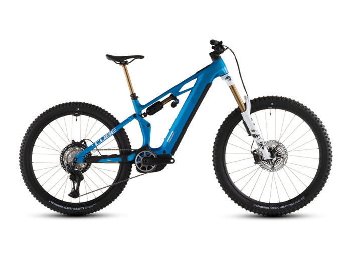 VTT tout suspendu électrique STEREO HYBRID ONE77 HPC AT 800 Bleu