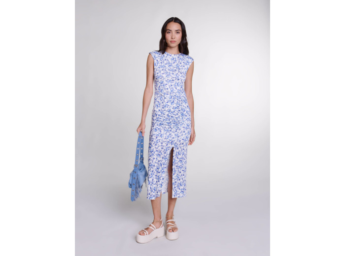 Robe longue imprimée