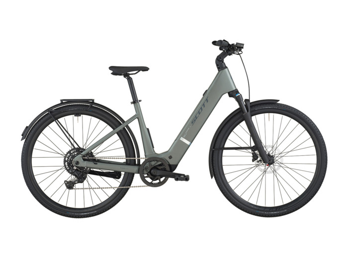 Vélo urbain électrique PASSAGE 20 WAVE Vert Highland