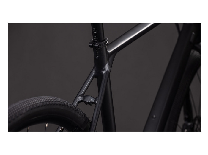Vélo trekking NULANE PRO Gris/Chrome