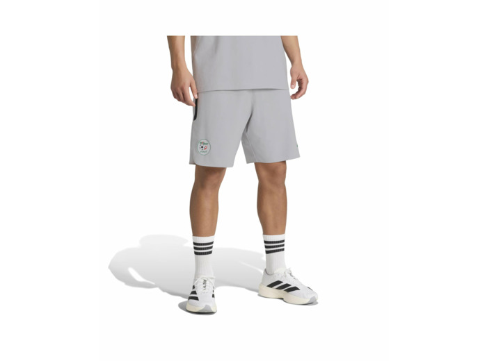 Short de football Homme FAF TT SHO Gris