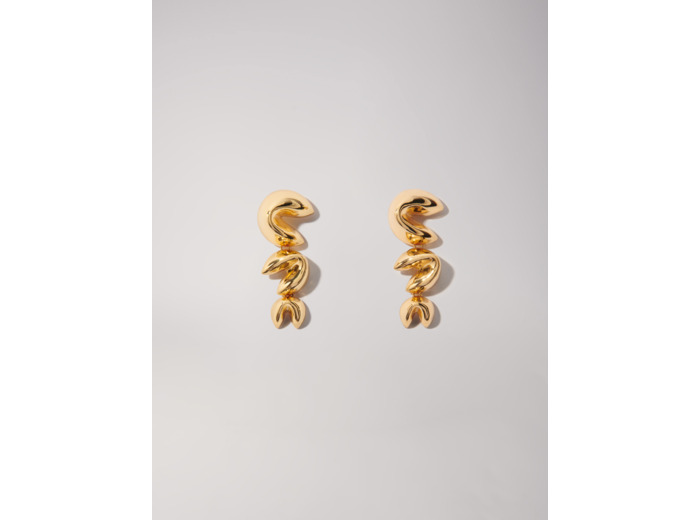 Boucles d'oreilles fortune cookie