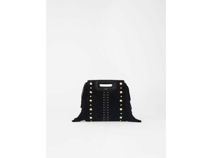 Sac M Mini en suède à studs