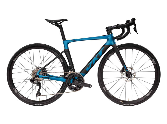 Vélo de route électrique E-SCUD 2.0 105 2X12V 250WH Turquoise