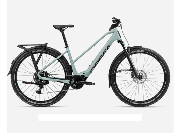 VTC électrique KEMEN ADV 30 MID Bleu Pierre/Bordeaux
