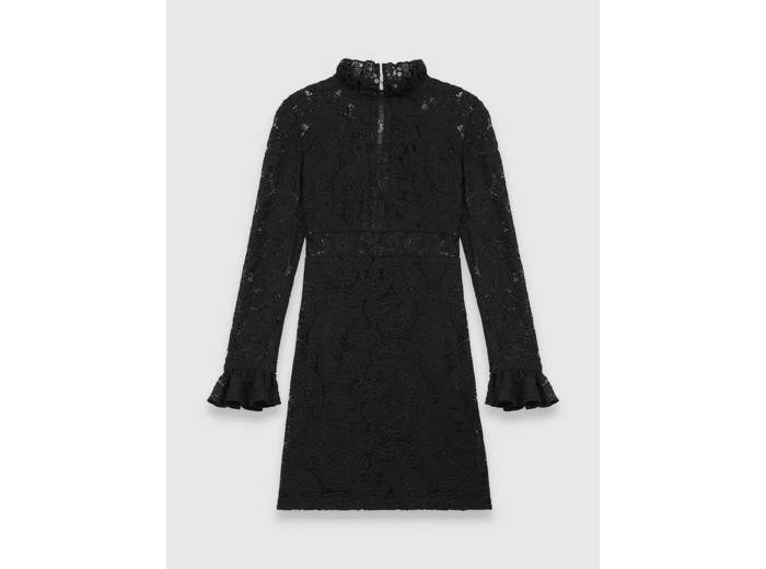 Robe courte à motifs cachemire